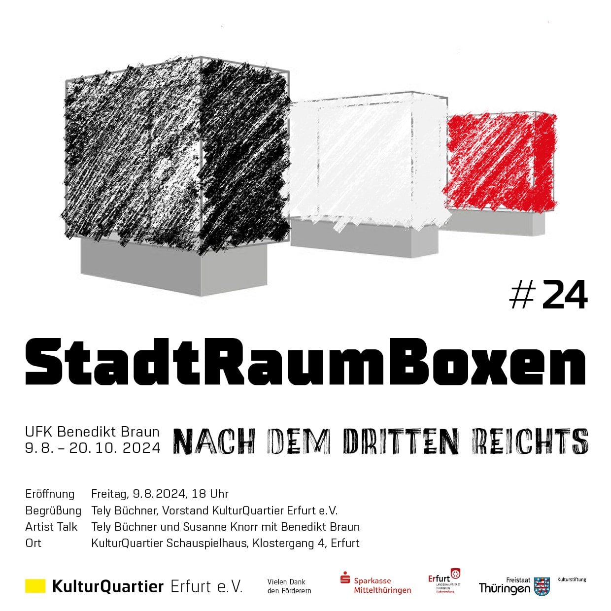 StadtRaumBoxen #24 Benedikt Braun. Nach dem Dritten Reichts